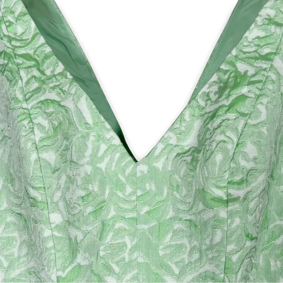Betsy Johnson Green Floral Dress - Picture 6 of 7